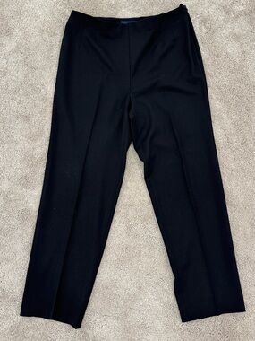Luxury Piazza Sempione tailored wool trousers made in Italy ankle dress pant